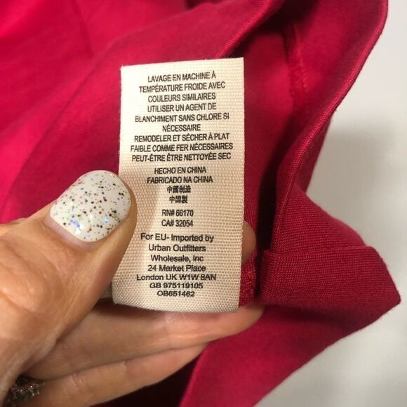 Free People Sweet Talk Mini Dress Raspberry NWT! - Picture 6 of 16